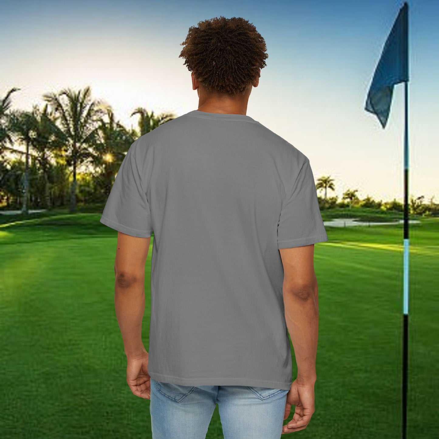 Golf Lover's Unisex Garment-Dyed T-Shirt - Perfect Gift for Golf Enthusiasts, Casual Wear, Sports Apparel, Father's Day, Birthday