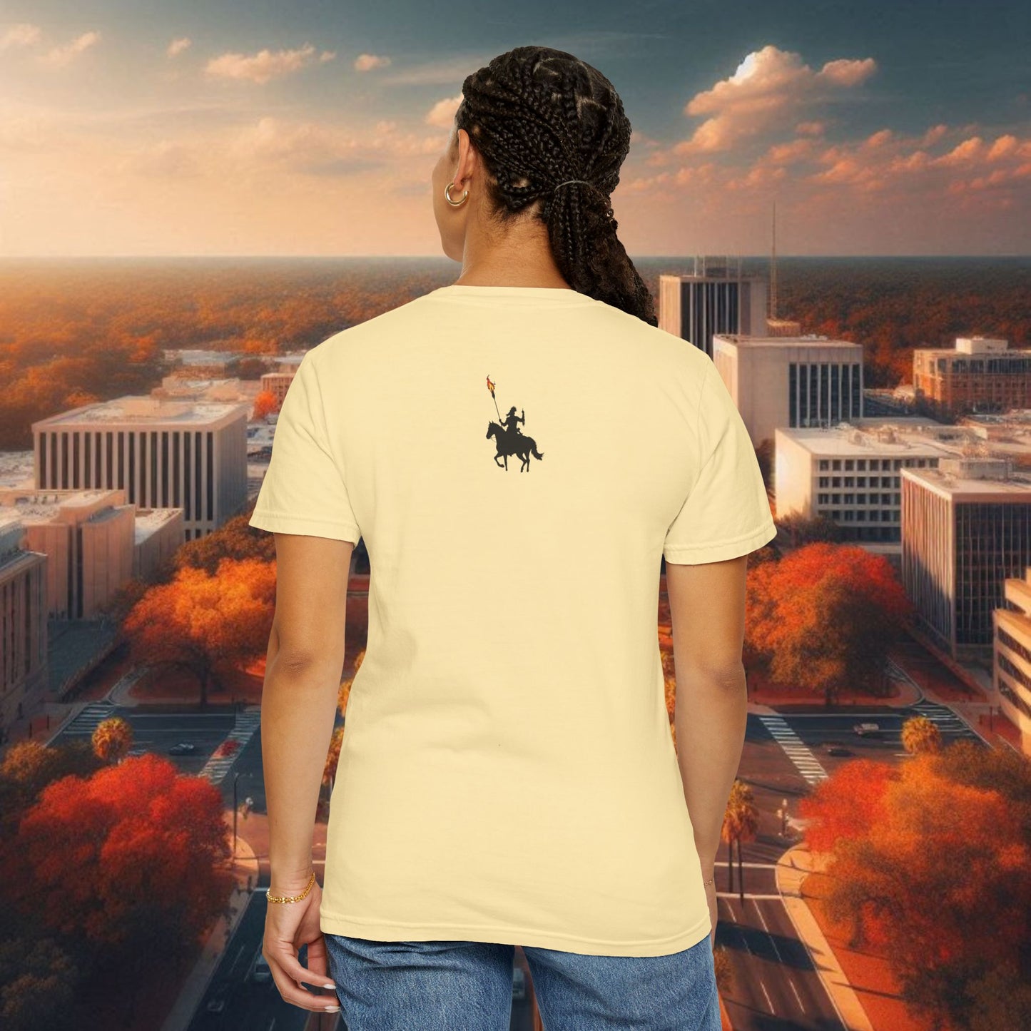 T-Shirt with 'TALLY' Print, Perfect for Game Day, Festival Wear, Casual Outings, and Sporting Events