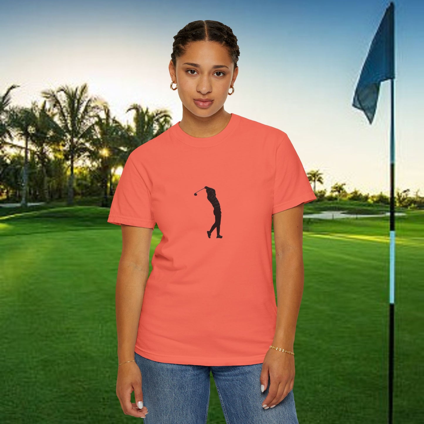 Golf Lover's Unisex Garment-Dyed T-Shirt - Perfect Gift for Golf Enthusiasts, Casual Wear, Sports Apparel, Father's Day, Birthday