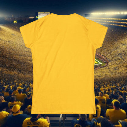 Women's Ann Arbor Tee, Casual Game Day Shirt, Team Spirit Top, College Pride Apparel, Unique Athletic Wear