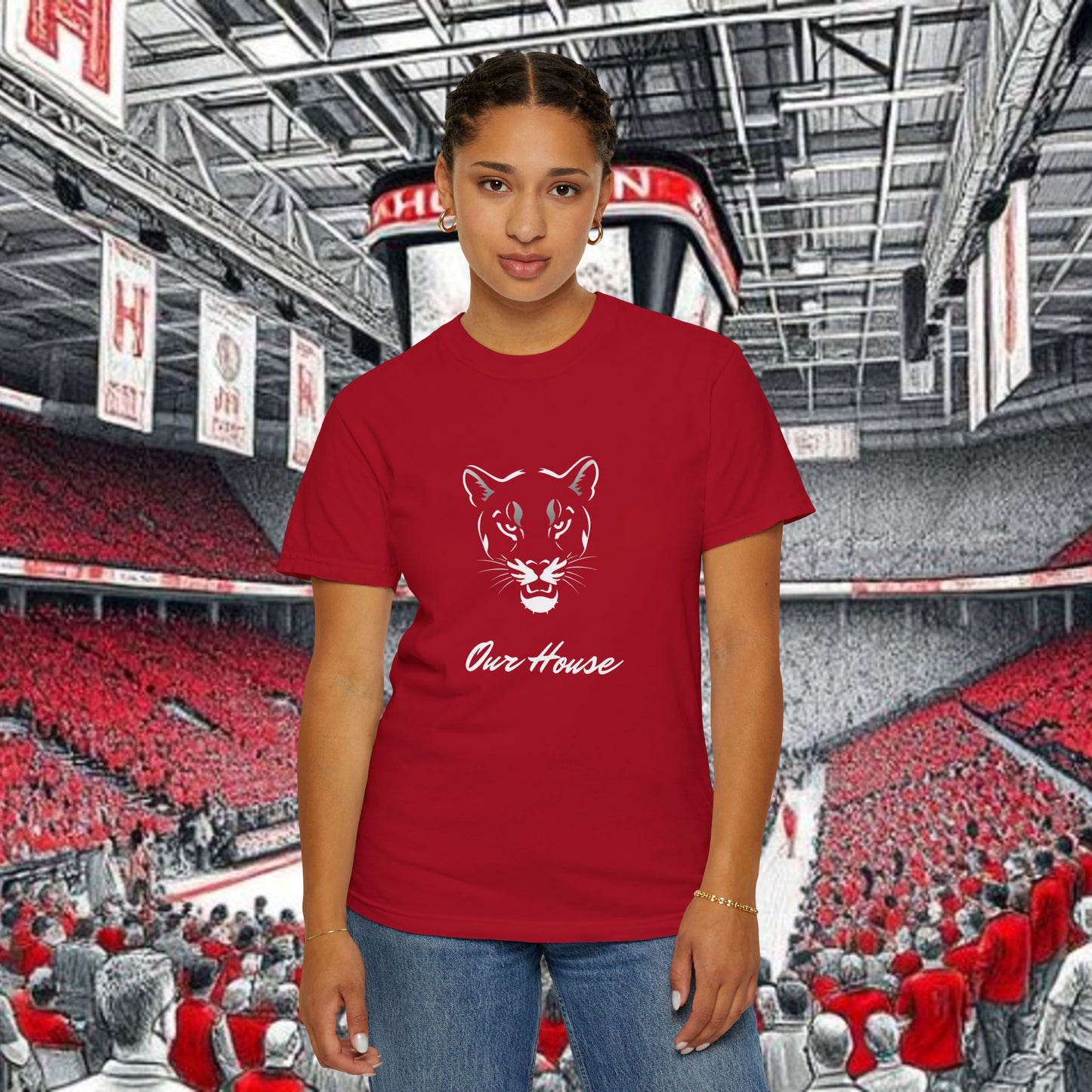 "Our House" Unisex T-shirt - Graphic Tee for Sports Fans, Casual Wear, Gift for Friends, Statement Shirt
