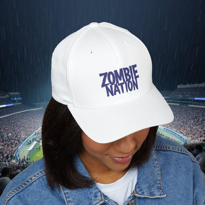 Zombie Nation Embroidered Fan Cap, Casual Hat, Gift for Fans, Summer Accessory, Outdoor Cap, Gameday Gear, Trendy Headwear