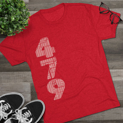 Boar Skull Graphic Tee — Vertical 479 Number Front, Fierce Wild Boar Back