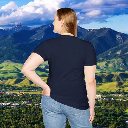 Upside Down FTG Unisex Softstyle T-Shirt - Trendy Fashion Tee, Everyday Comfort, Gift for Bobcat Fans, Gameday Wear, Relaxed Style