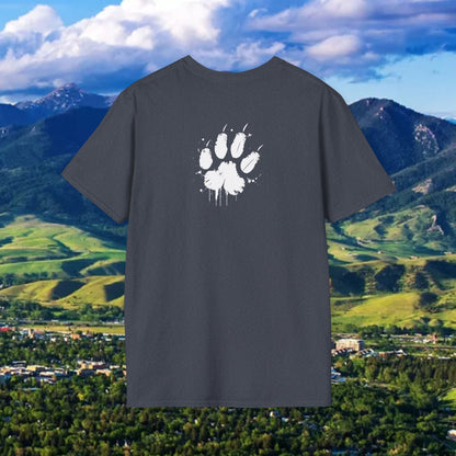 Upside Down FTG Unisex Softstyle T-Shirt - Trendy Fashion Tee, Everyday Comfort, Gift for Bobcat Fans, Gameday Wear, Relaxed Style