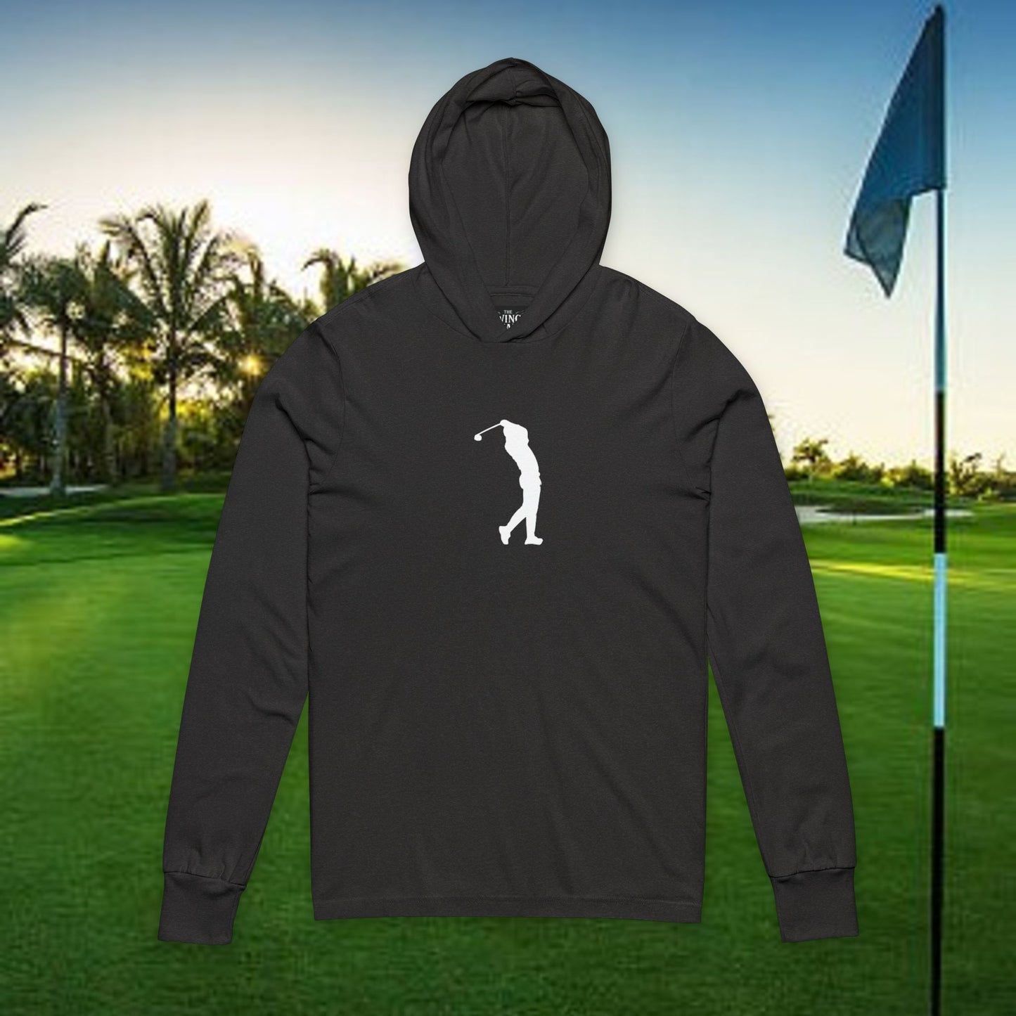 Golf Swing Unisex Hoodie Tee, Sports Apparel, Golf Gift, Casual Wear, Athleisure Style, Summer Outfit