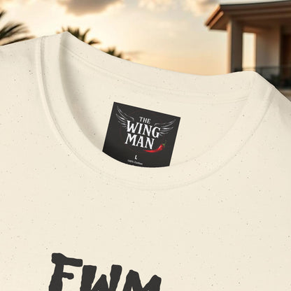 T-Shirt — "FWM Get a Bag" Graphic Tee (Banksy-Style Street Art)