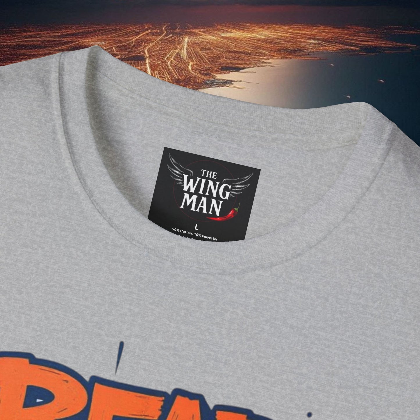 Bear Down Unisex Graphic T-Shirt - Bear Down Design, Casual Wear, Streetwear, Gift for Football Fans, Trendy Everyday Tee