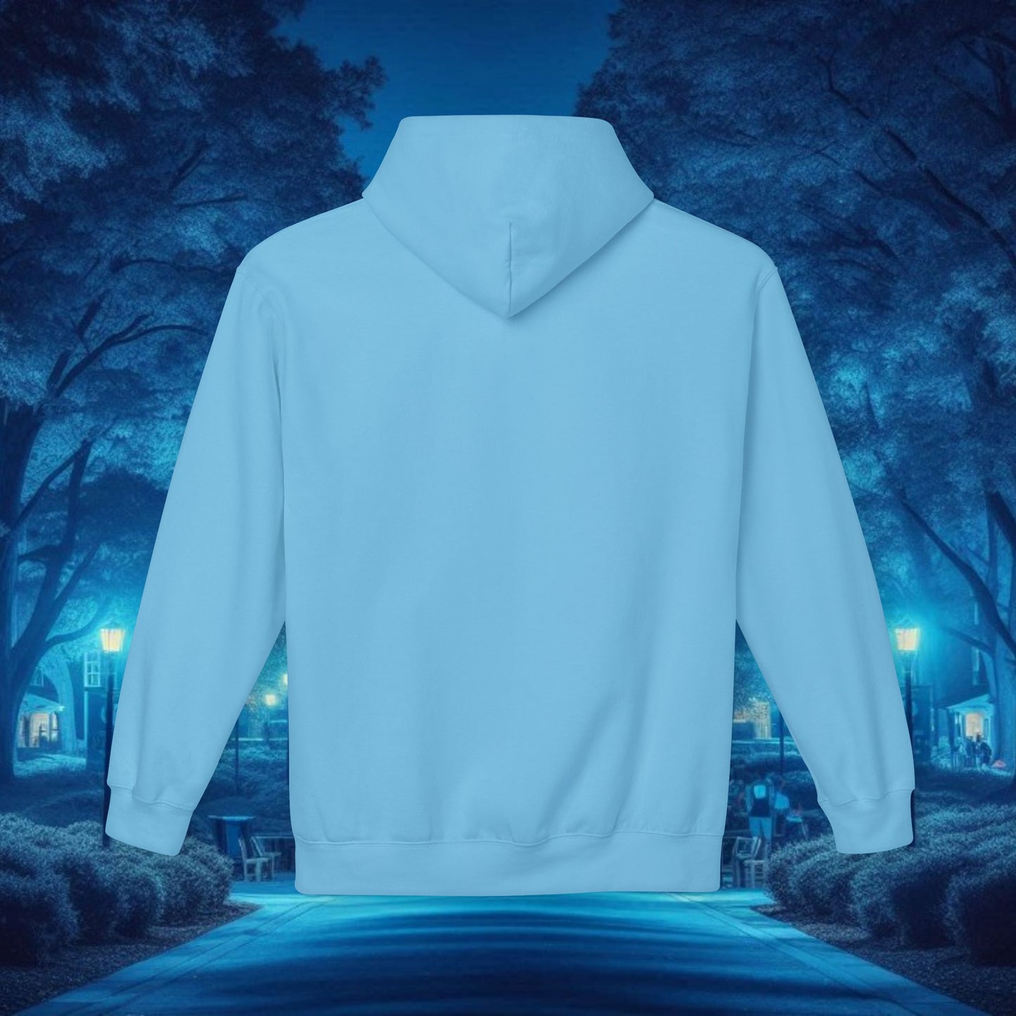 Chapel Hill 23 Unisex Fleece Hoodie, Cozy Sportswear for Fans, Game Day Apparel, Gift for Him/Her, Casual Wear