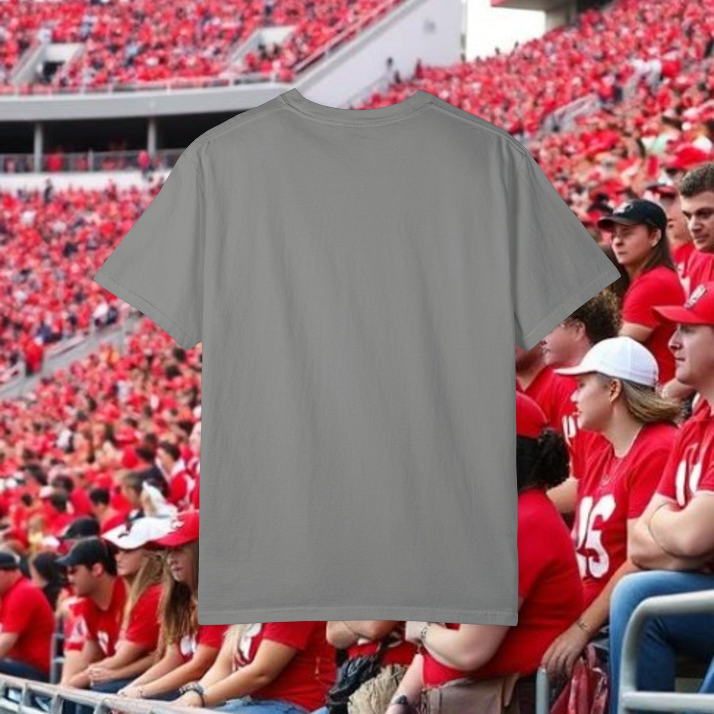 Ki-yi Unisex Garment-Dyed T-shirt, Artistic Tee, Casual Wear, Gift for Friends, Unique Fashion, Everyday Comfort