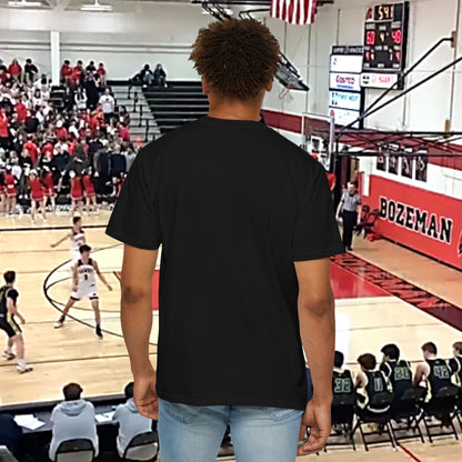 Bozeman Spirit Unisex Garment-Dyed T-Shirt, Athletic Wear, Fan Tee, Casual Style, Game Day Shirt, School Pride Apparel