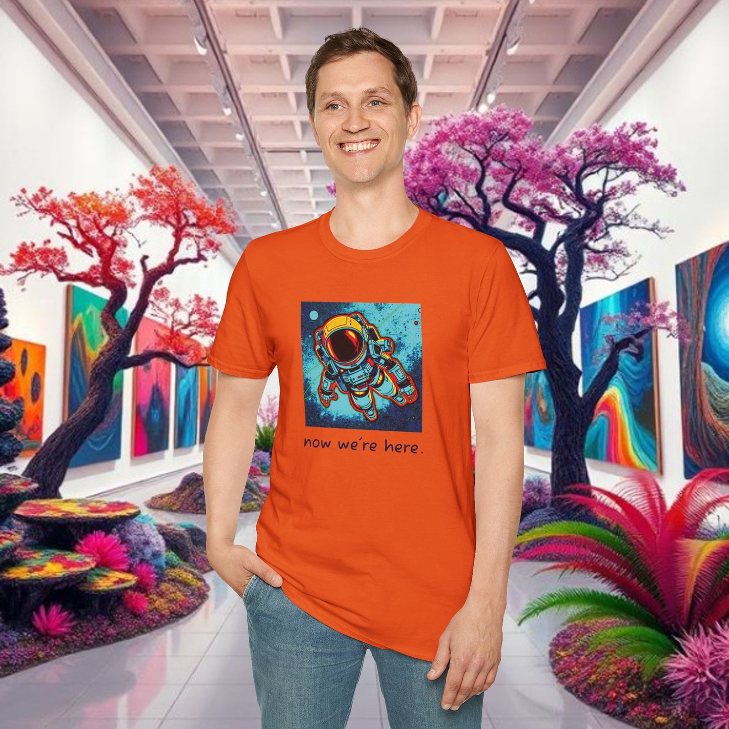 Astronaut Graphic T-Shirt | Unisex Space Tee, Gift for Astronaut Lovers, Hip Hop Fans, Casual Wear, Festival Shirt