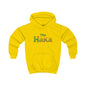 Kids Hoodie — "The Haka" Colorful Tribal Print