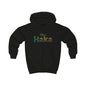 Kids Hoodie — "The Haka" Colorful Tribal Print