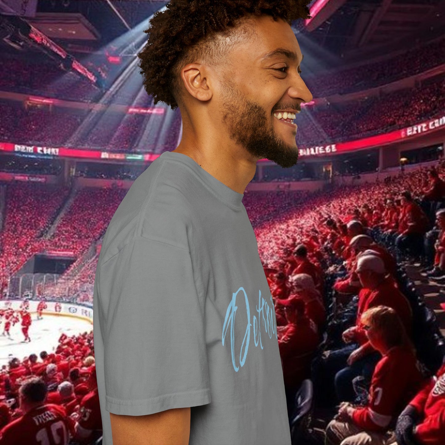 Detroit Script T-Shirt — City Pride Tee