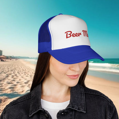 Funny Beer Me Trucker Cap, Summer Hats, Casual Wear, Gifts for Beer Lovers, Outdoor Accessories, Festival Headwear