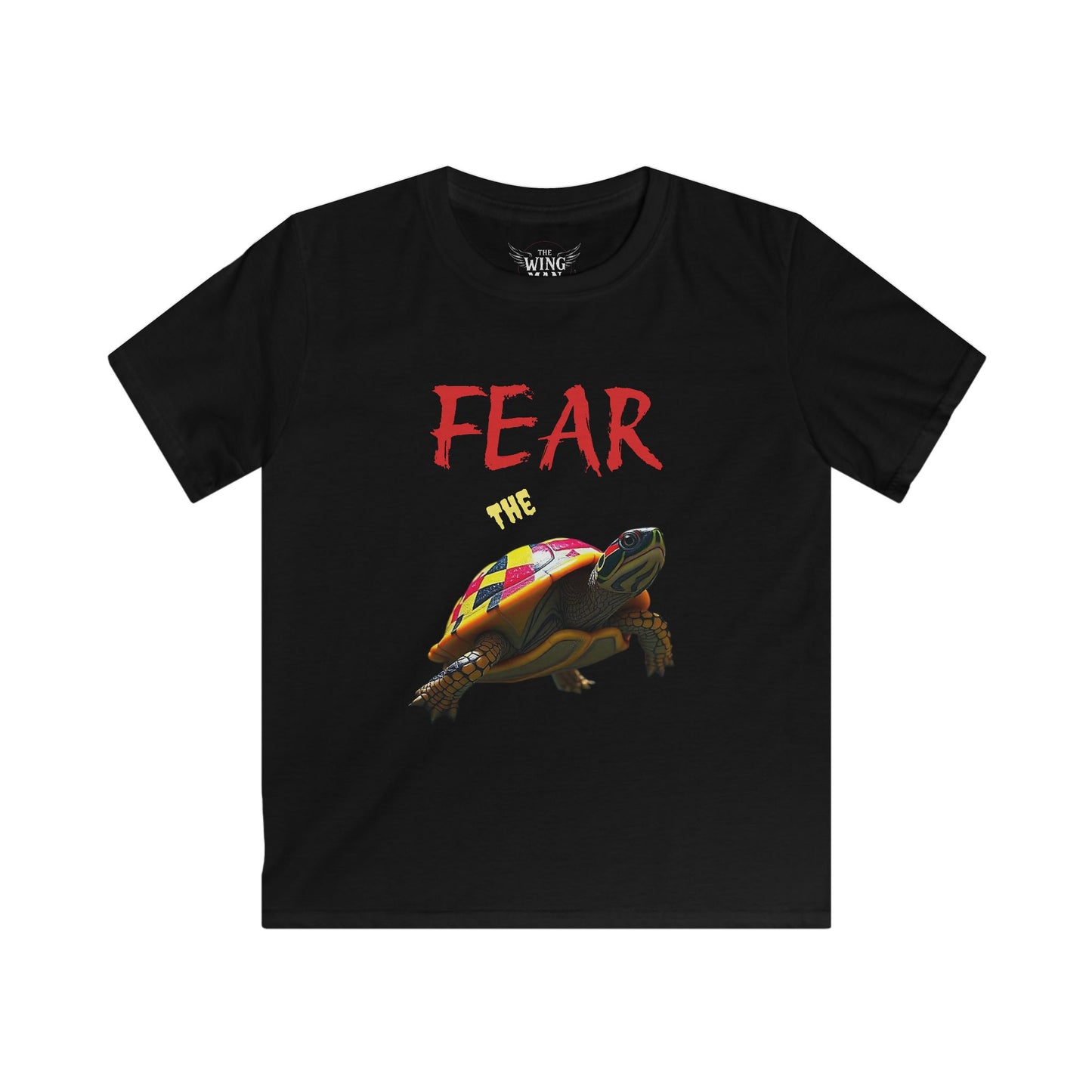 Fear Turtle Kids Tee - Fun, Stylish Shirt for Boys & Girls, Perfect for Gifts, Birthdays, Beach Days, Kids Shirt