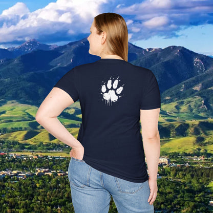 Upside Down FTG Unisex Softstyle T-Shirt - Trendy Fashion Tee, Everyday Comfort, Gift for Bobcat Fans, Gameday Wear, Relaxed Style