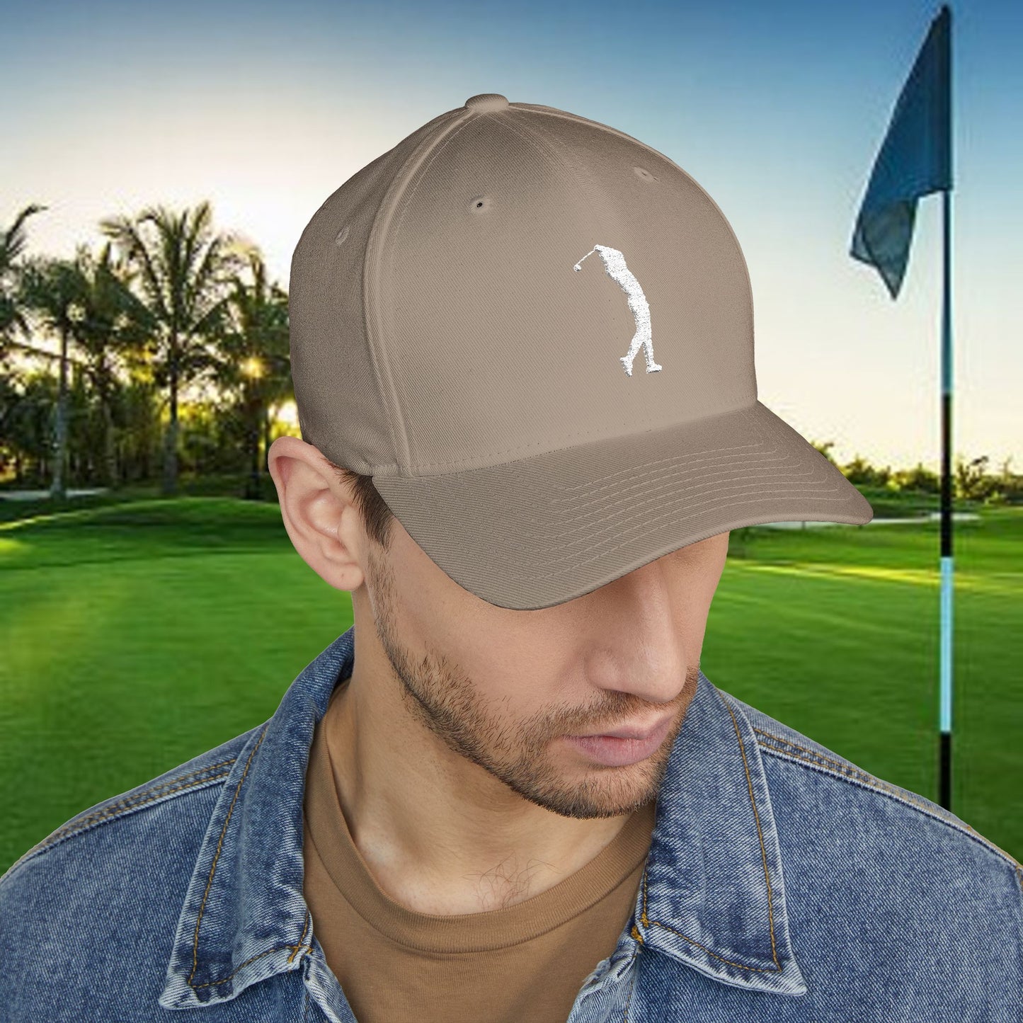 Scottie Inspired Golf Hat for Everyday Wear, Perfect for Outdoor Activities, Sports, Gift Idea, Casual Fashion, Summer Accessory