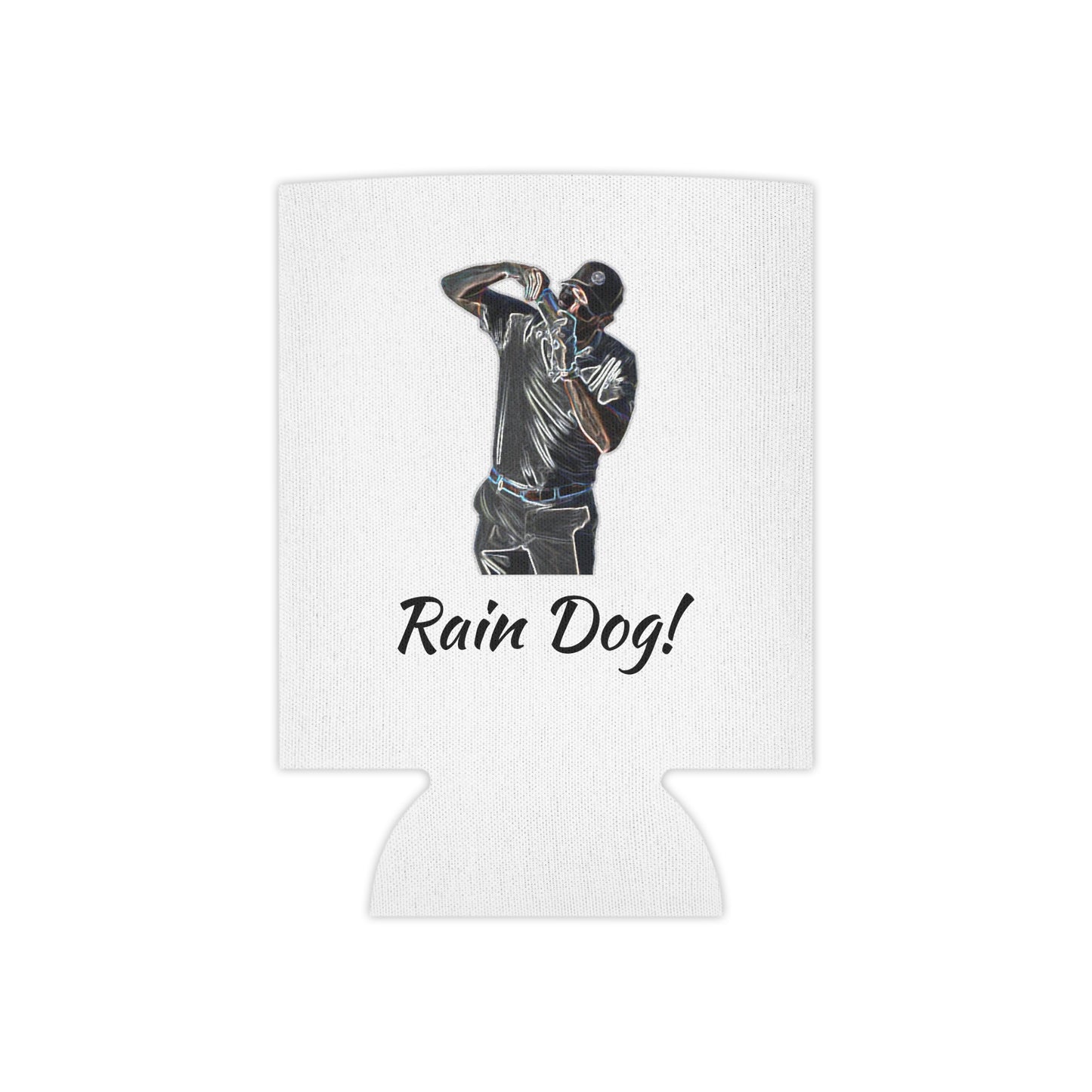 Rain Dog! Can Cooler, Fun Summer Drink Insulator, Beer Cooler, Party Favor, Outdoor Gathering Essential, Gift for Dog Lovers