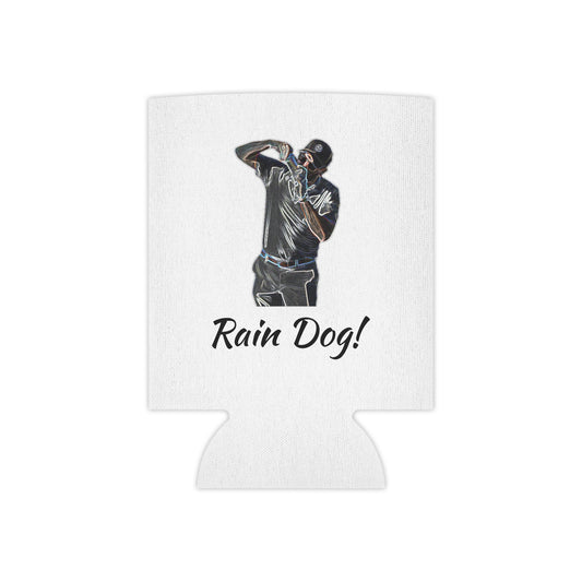 Rain Dog! Can Cooler, Fun Summer Drink Insulator, Beer Cooler, Party Favor, Outdoor Gathering Essential, Gift for Dog Lovers