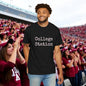 College Station Unisex Garment-Dyed T-Shirt | Casual Wear, College Apparel, Gift for Students, Everyday Style, Trendy Tees