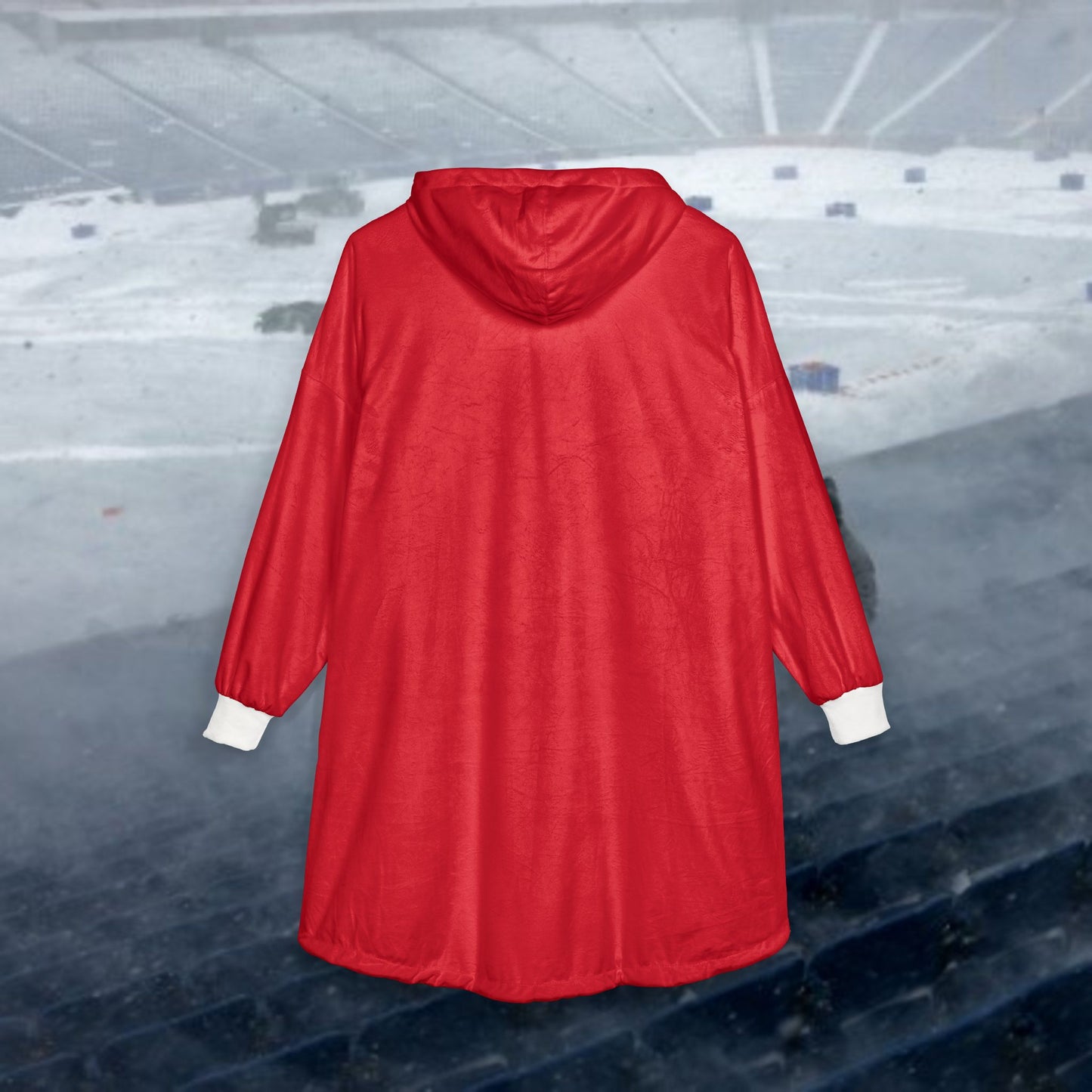 Cozy Unisex Hooded Blanket for Snuggling, Perfect Gift for Game Days, Movie Nights, Stay-at-Home Comfort, Christmas and Birthdays