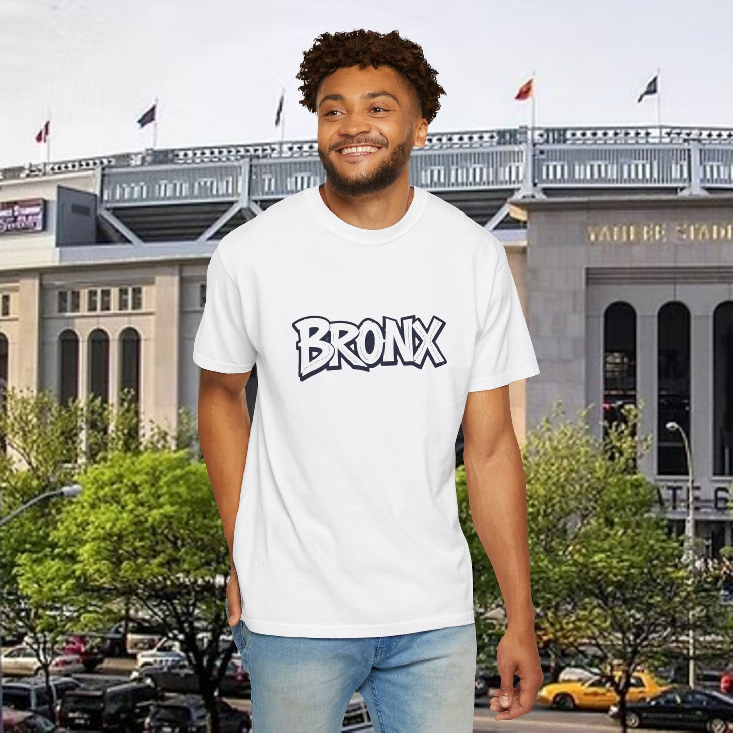 Bronx Unisex Garment-Dyed T-Shirt, Streetwear Tee, Urban Style Shirt, New York Fashion Top, Gift for NYC Lovers