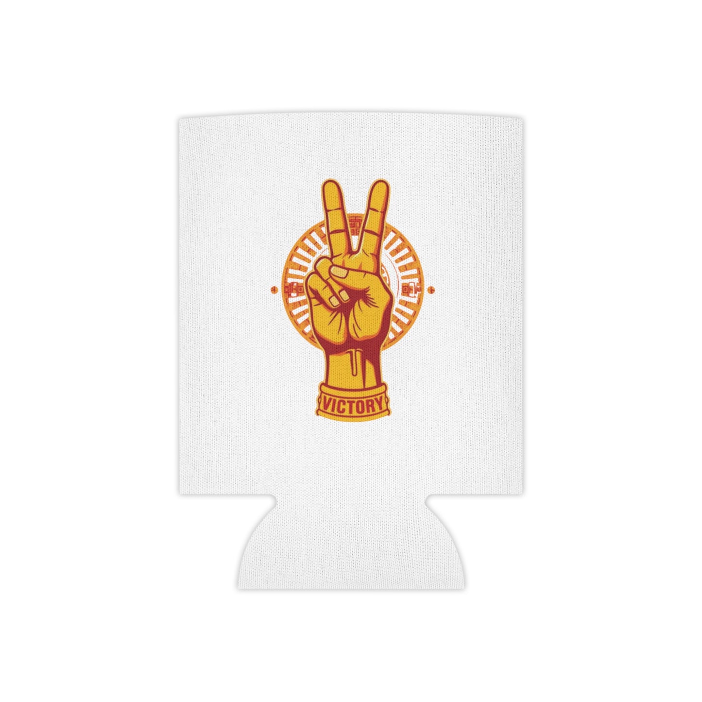 Victory Inspired Can Cooler, Fun Beverage Sleeve, Party Favor, Tailgate Essential, Gifts for Friends, Summer BBQ Accessories