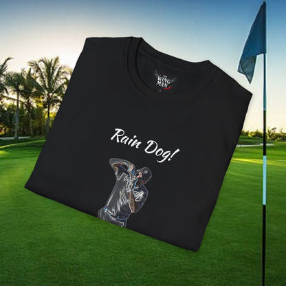 Rain Dog Unisex T-Shirt, Graphic Tee, Casual Wear, Gift for Dog Lovers, Everyday Style, Unique Design Shirt