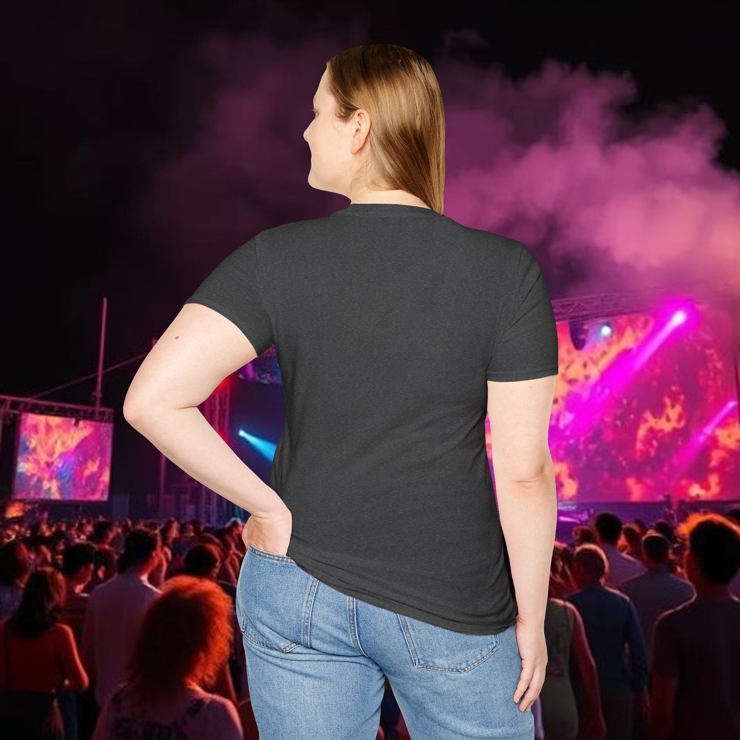 Skeleton Guitarist T-Shirt, Music Festival Shirt, Halloween Costume Tee, Vintage Rock Band Top, Unisex Graphic T-Shirt