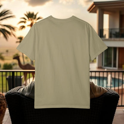 Unbothered Garment-Dyed T-Shirt, Relaxed Fit Tee, Casual Everyday Wear, Gift for Friends, Relaxation Apparel, Trendy Summer Top