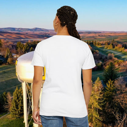 Idaho 208 Unisex Garment-Dyed T-Shirt, Casual Tees, State Pride Apparel, Gift for Idahoans, Gameday Fashion