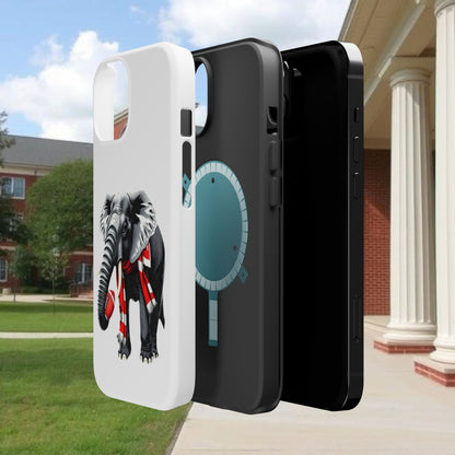 Vibrant Elephant Tough Cases - Unique Phone Case, Wildlife Lover Gift, Sports Team Accessory, Trendy Phone Cover, Fun Animal Design