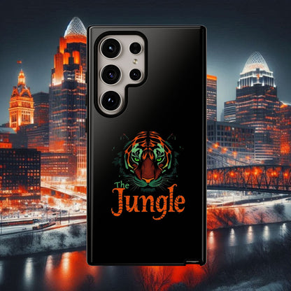 Phone Case, The Jungle Tough Phone Case for Football Fans, Friend Gift, Football Fan Accessories, Custom Phone Cover, Sports Team