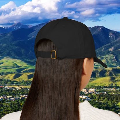 Bobcat Embroidered Baseball Cap - Montana State Fans, Outdoor Adventure Hat, Casual Style Accessory, Unique Personalization, Eco-Friendly