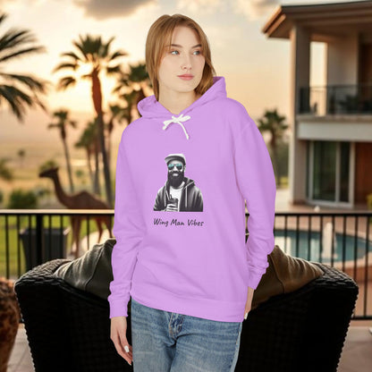 Unisex Wingman Vibes Hoodie, Casual Style Sweatshirt, Perfect Gift for Friends, Lightweight Hoodie for Everyday Wear