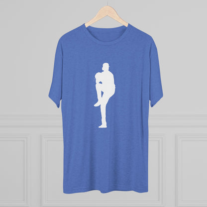 deGoat Pitcher Silhouette T-Shirt with Graffiti Logo on back and Silhouette of The GOAT on the front.