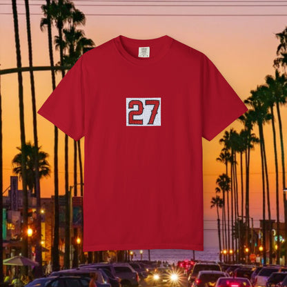 #27 T-Shirt - Perfect Gift for Sports Fans, Baseball Fans, Vintage Style, Everyday Wear, Casual Outfit