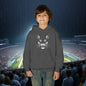 Youth Spirit Hooded Sweatshirt, Trendy Hoodie for Kids, Sportswear, Outdoor Activities, Game Day Apparel