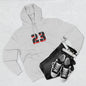 23 Fleece Hoodie, Stylish Sportswear for Game Day, Unisex Sweatshirt, Athletic Fashion, Cozy Hoodie, Perfect for Fans