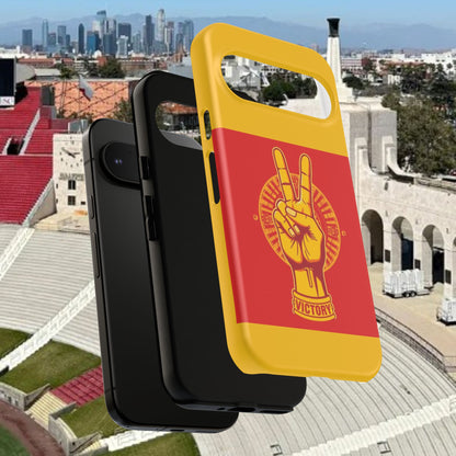 Victory Inspired Symbol Phone Case, Tough Phone Cover, Gift for Empowerment, Inspirational Tech Accessory, Unique Phone Protection