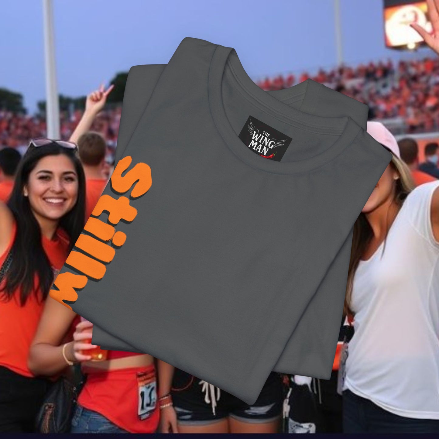Stillwater Statement Tee, Unisex Short Sleeve Shirt, Casual Wear, College Gear, Festival Outfit, Unique Graphic Tee