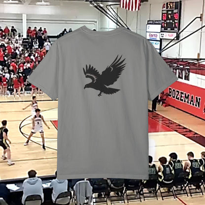 Hawk Unisex Garment-Dyed T-shirt | Sporty Style, Team Spirit, Casual Wear, Gift for Fans, Everyday Comfort