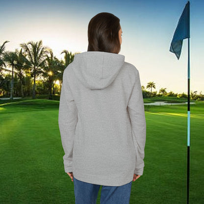 Unisex Fleece Hoodie with 'Rain Dog!' Design | Cozy Sweatshirt for Golf Lovers, Casual Layer, Gift Idea, Everyday Wear