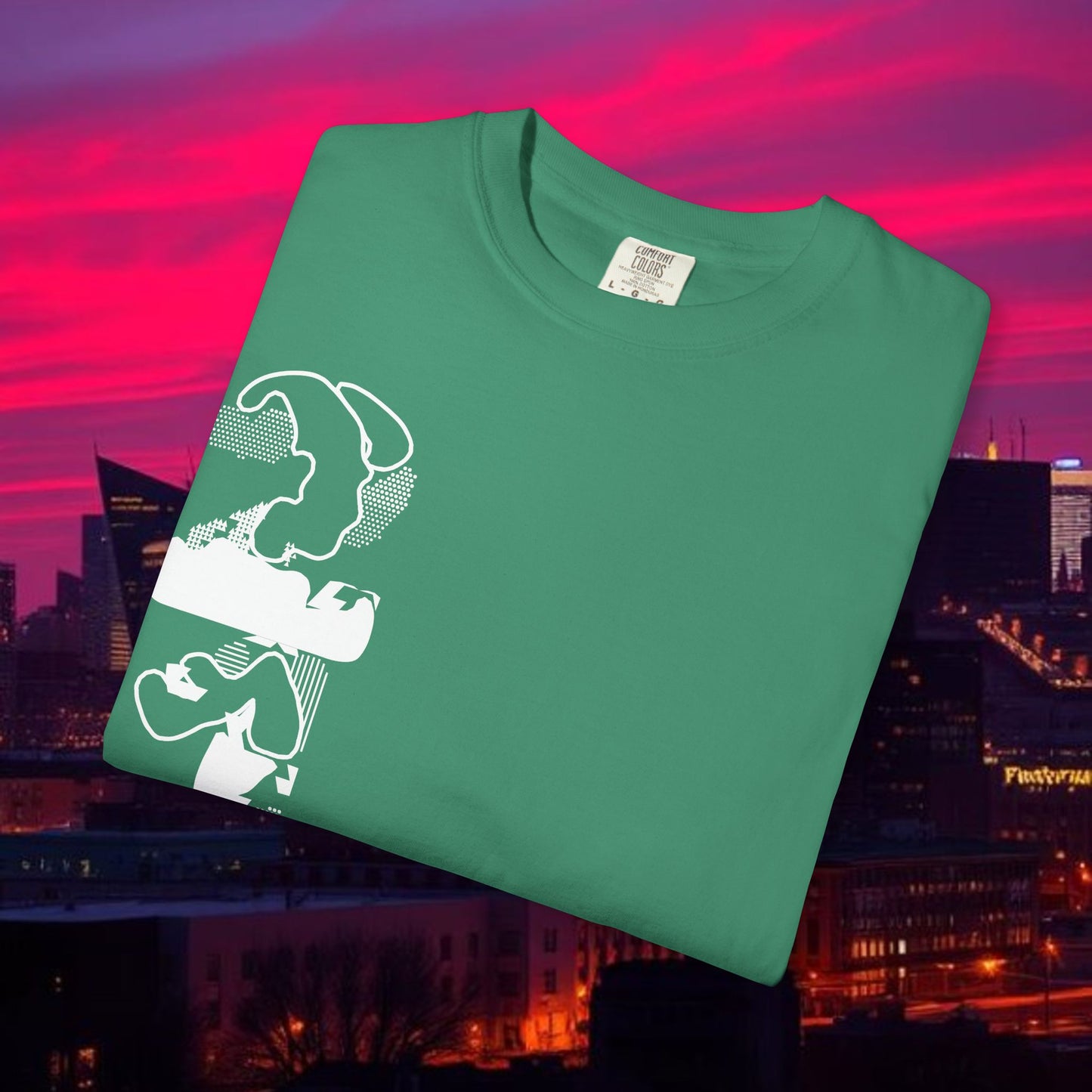 Philly Green Script T-Shirt