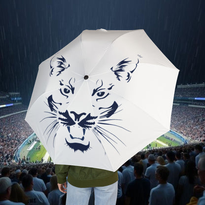 Fan Umbrella, Travel Umbrella for Rain & Sun, Lightweight Compact Umbrella, Unique Gift for Sporta Fans