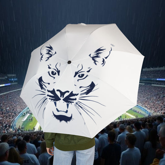 Fan Umbrella, Travel Umbrella for Rain & Sun, Lightweight Compact Umbrella, Unique Gift for Sporta Fans