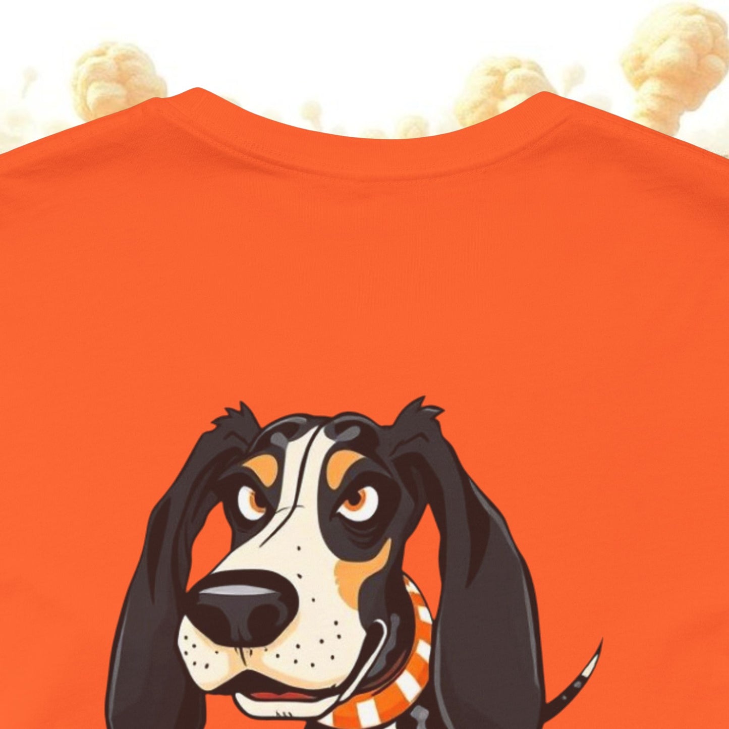 Knoxville Tennessee Orange Tee — Vertical Checker Football Shirt, Perfect for Tailgates, Football Games, or Relaxing.