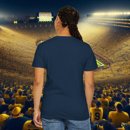 The Big House T-Shirt with Lion Design, Casual Wear, College Sports Apparel, Gift for Him/Her, Graphic Tee for Events, Fan Merchandise